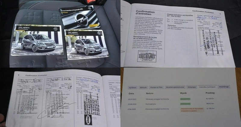 Opel Meriva cena 45300 przebieg: 62399, rok produkcji 2016 z Pyzdry małe 407